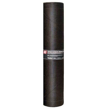 Grip-Rite Grip-Rite 3 ft. W X 72 ft. L Asphalt Smooth Saturated Organic Felt Paper 30 lb Black FLT30D4869